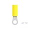 Te Connectivity Ring Terminal, #10 Stud Size, 10 AWG, 300 V, Nylon Insulated, Yellow 1-324918-0 - alternate 4